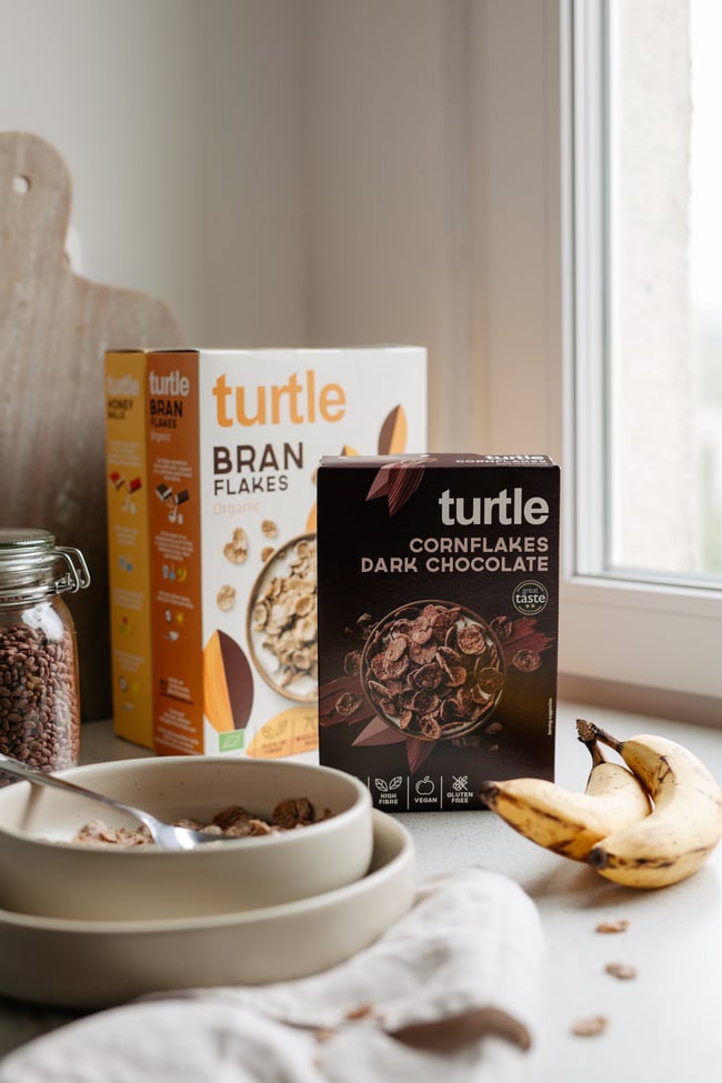Turtle BIO Schoko Cornflakes Dunkel glutenfrei